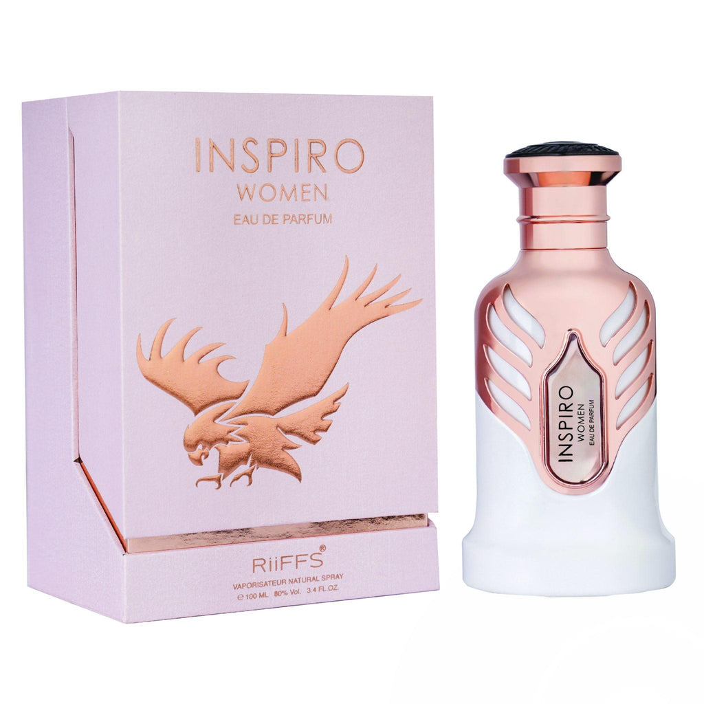 Riiffs Inspiro Women Eau de Parfum 100ml – Blumig-Fruchtiger Duft, Elegant & Langanhaltend, Luxuriöses Parfum für Frauen
