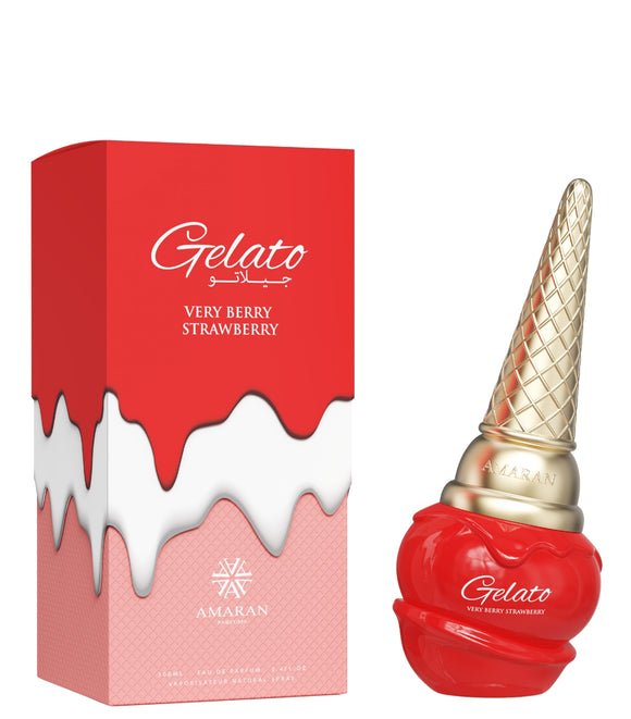 AMARAN Gelato Eau de Parfum – Süße Gourmand-Düfte – Cotton Candy Craze, Mango Tango, Very Berry Strawberry & Viva La Vanilla – Verschiedene Varianten