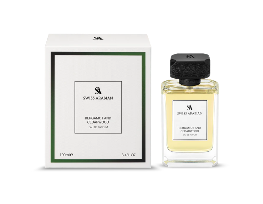Swiss Arabian BERGAMOT AND CEDARWOOD EDP - For Him - 100ML