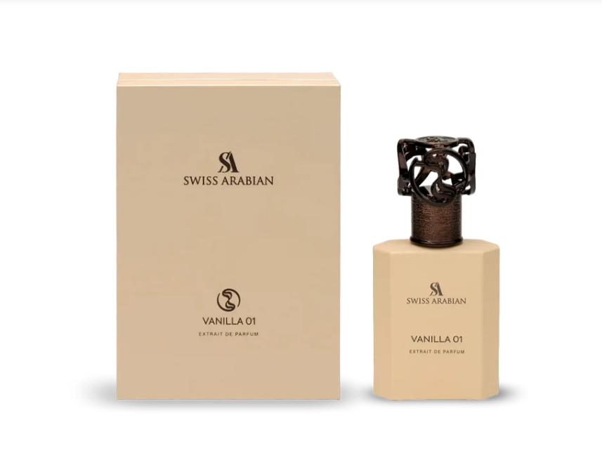 Swiss Arabian Vanilla 01 Extrait de Parfum 50ml | Vanille Karamell Kokosnuss Duft | Arabisches Gourmand Parfüm Damen – Langanhaltend & Intensiv