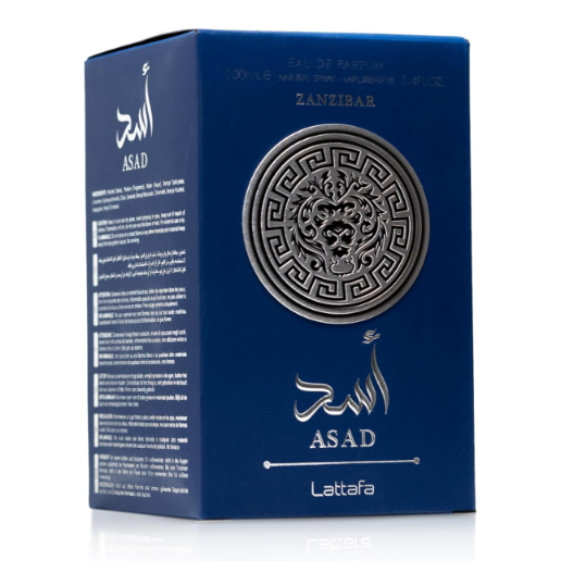 Lattafa Asad Zanzibar Eau de Parfum für Männer 100 ml