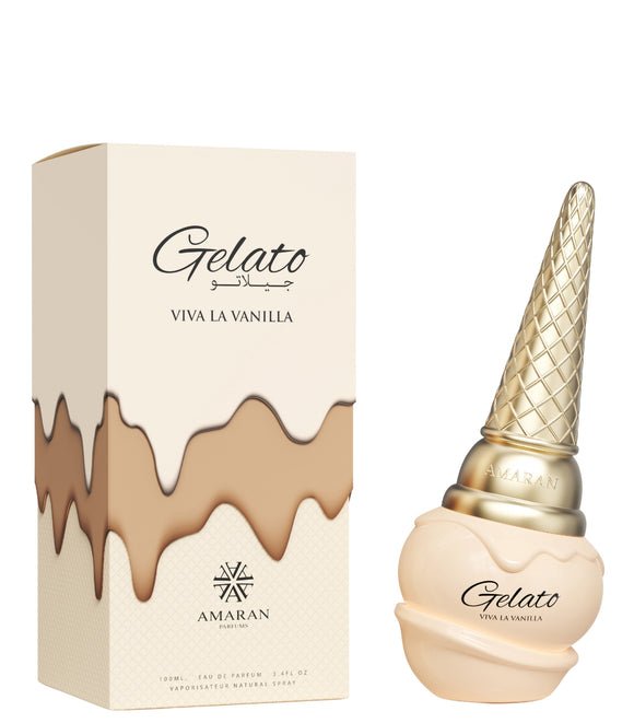 AMARAN Gelato Eau de Parfum – Süße Gourmand-Düfte – Cotton Candy Craze, Mango Tango, Very Berry Strawberry & Viva La Vanilla – Verschiedene Varianten