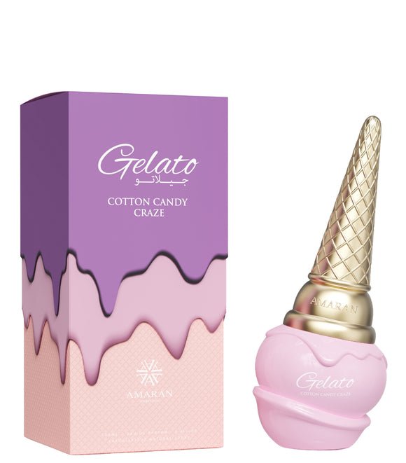AMARAN Gelato Eau de Parfum – Süße Gourmand-Düfte – Cotton Candy Craze, Mango Tango, Very Berry Strawberry & Viva La Vanilla – Verschiedene Varianten
