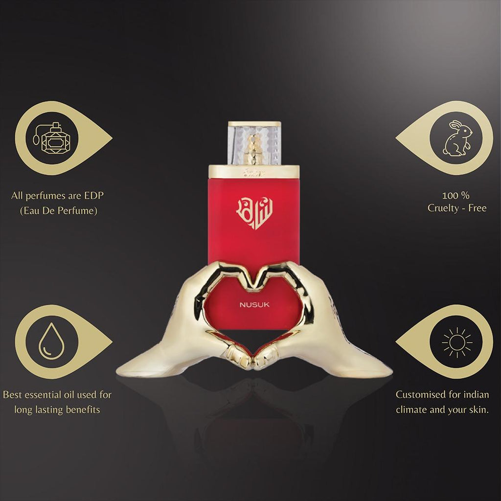Riiffs Saher Eau de Parfum 100ml Unisex – Orientalisch-Würziger Duft, Intensiv & Langanhaltend, Luxuriöses Parfum für Damen & Herren