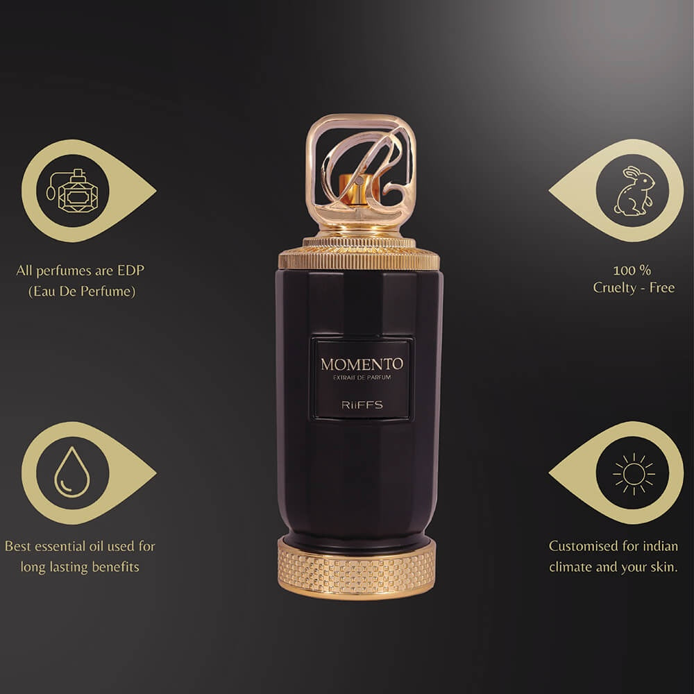 Riiffs Momento Parfum Damen – Langanhaltendes Orientalisches Extrait De Parfum
