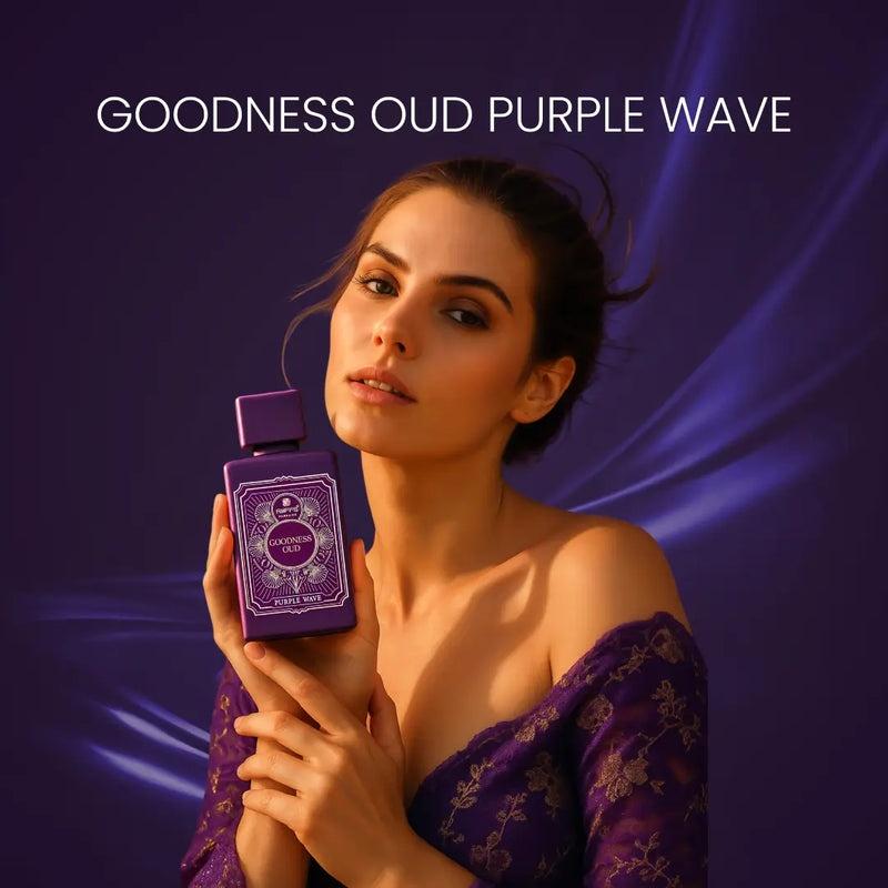 Riiffs Goodness Oud Purple Wave Eau de Parfum 100ml Unisex – Intensiver Oud Duft, Orientalisch & Langanhaltend, Luxus Parfum für Damen & Herren