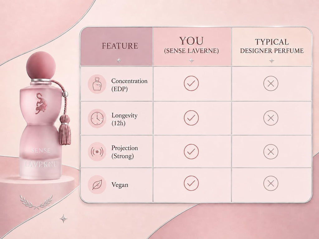 Laverne's Sense Damenparfüm 75 ml – Langanhaltendes, exklusives Parfüm
