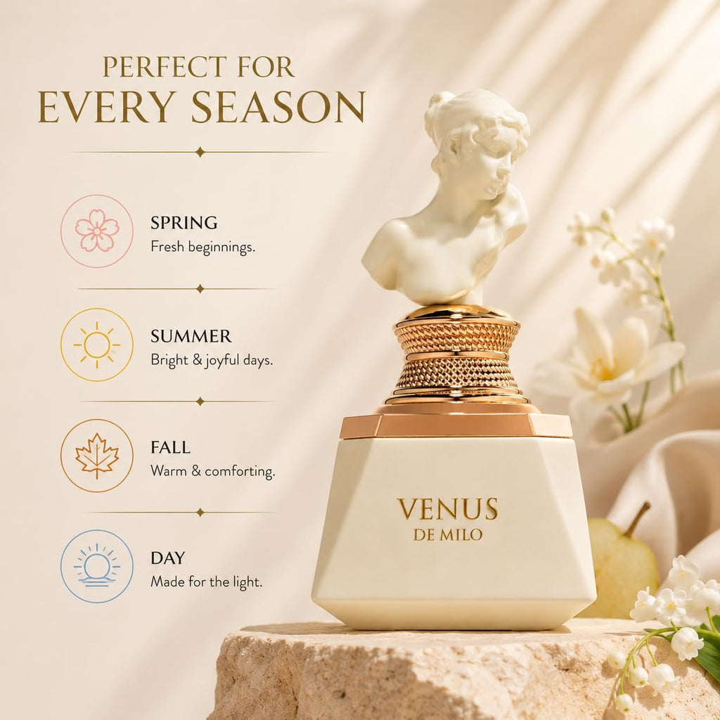French Avenue Venus De Milo Eau de Parfum für Damen 100 ml (3,4 fl oz)