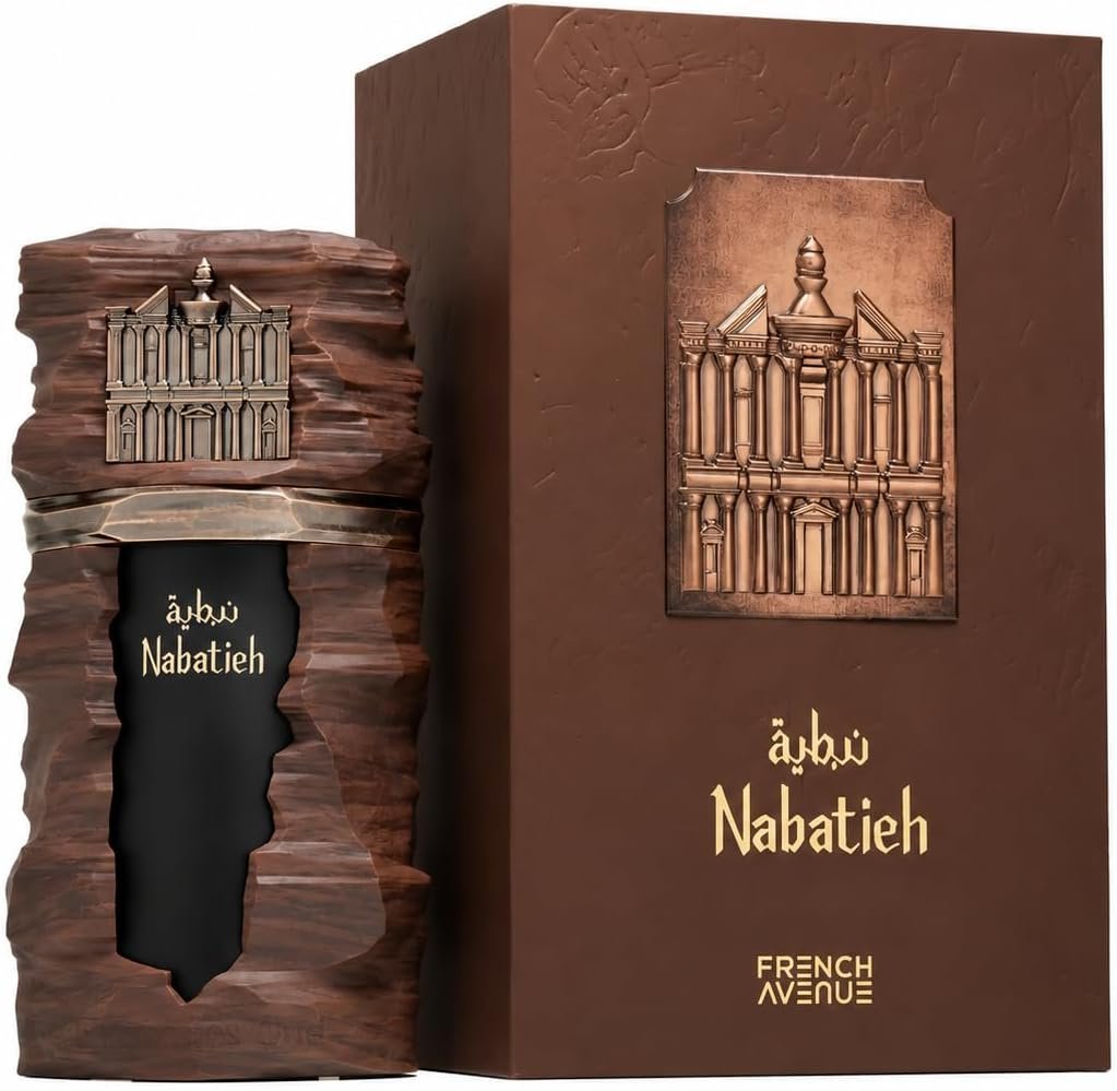 French Avenue Nabatieh, orientalisches Eau de Parfum für Damen und Herren (Unisex), 100 ml – Noten von Kaffee, Datteln und Kardamom