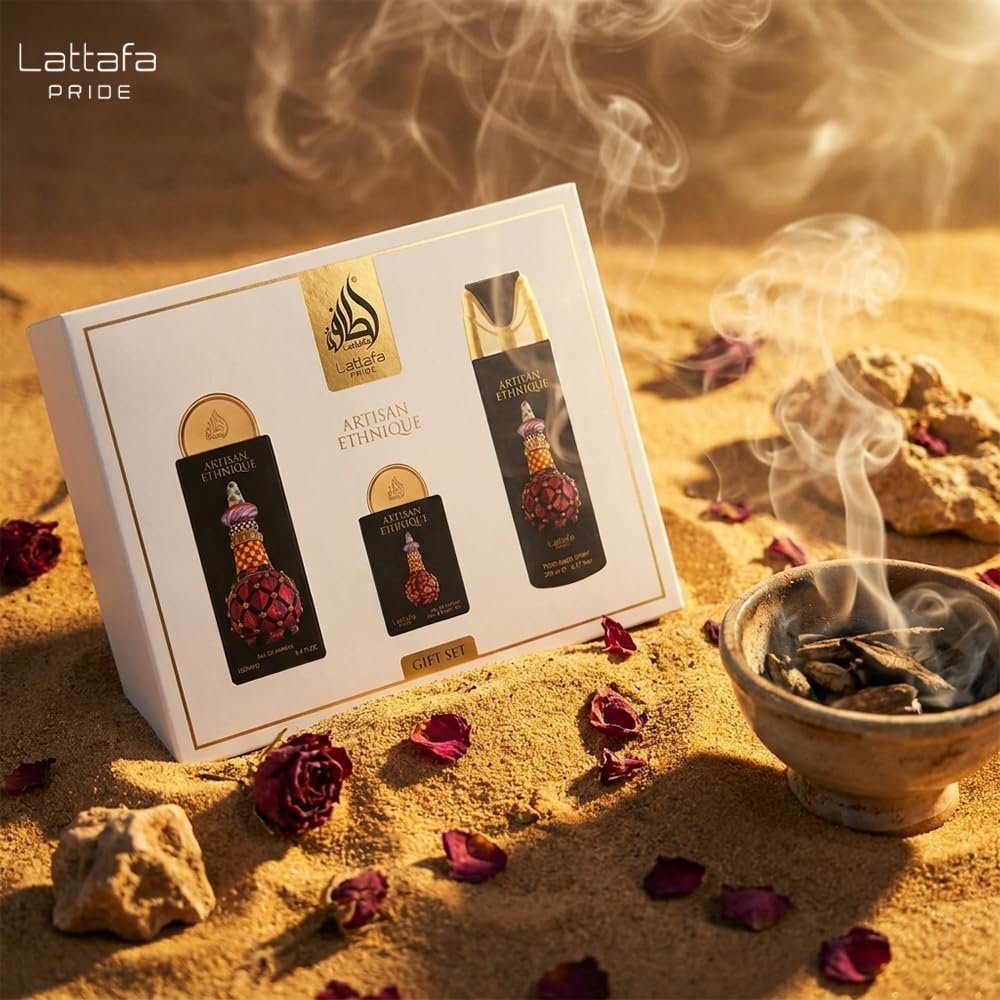 Lattafa Pride Artisan Ethnique Gift Set 3 Pieces