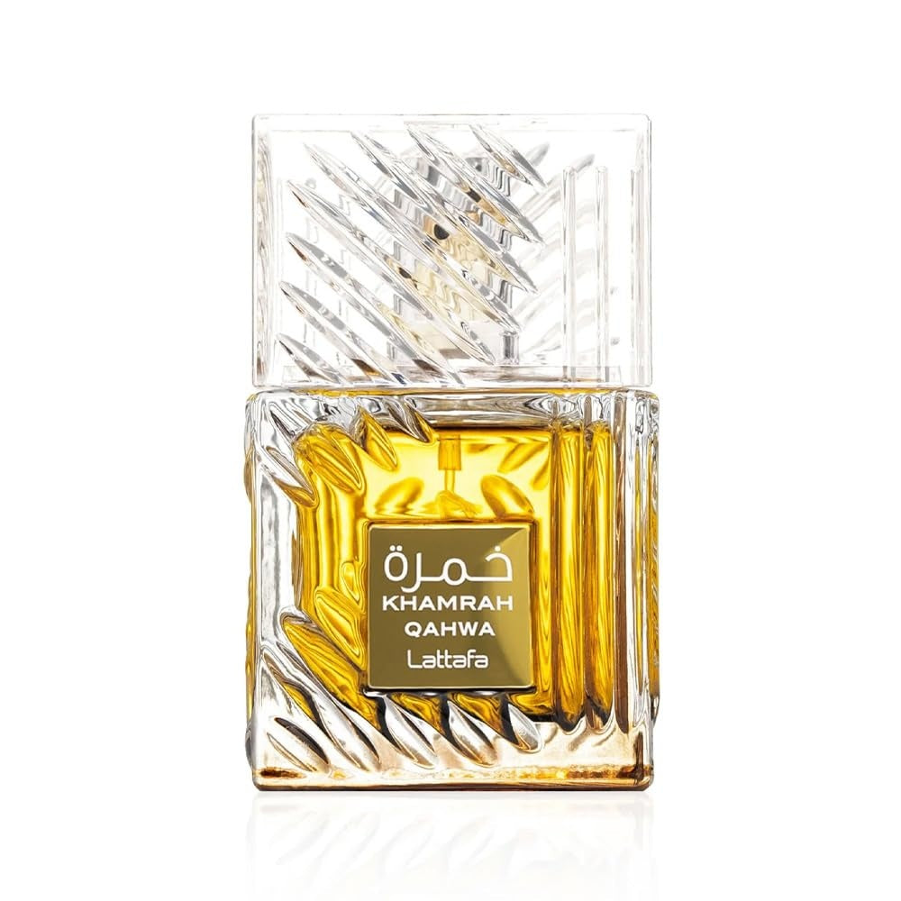 Lattafa Khamrah 100 ml Eau de Parfum – Unisex Parfum für Damen & Herren – Khamrah / Khamrah Qahwa / Khamrah Dukhan – Orientalisch, Süß & Würzig