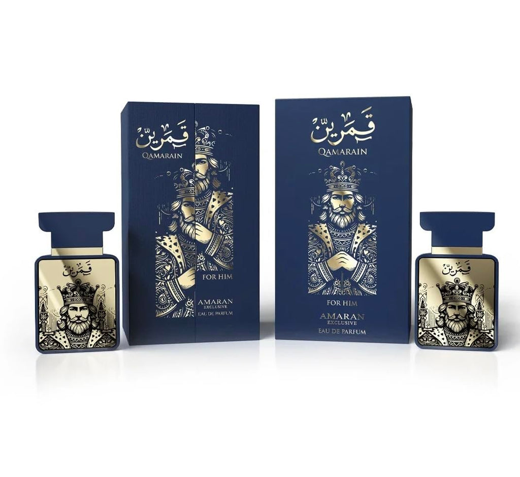 Qamarain For Him by Amaran Exclusive Eau de Parfum 100 ml – Herrenparfum | Orientalisch Eleganter Duft