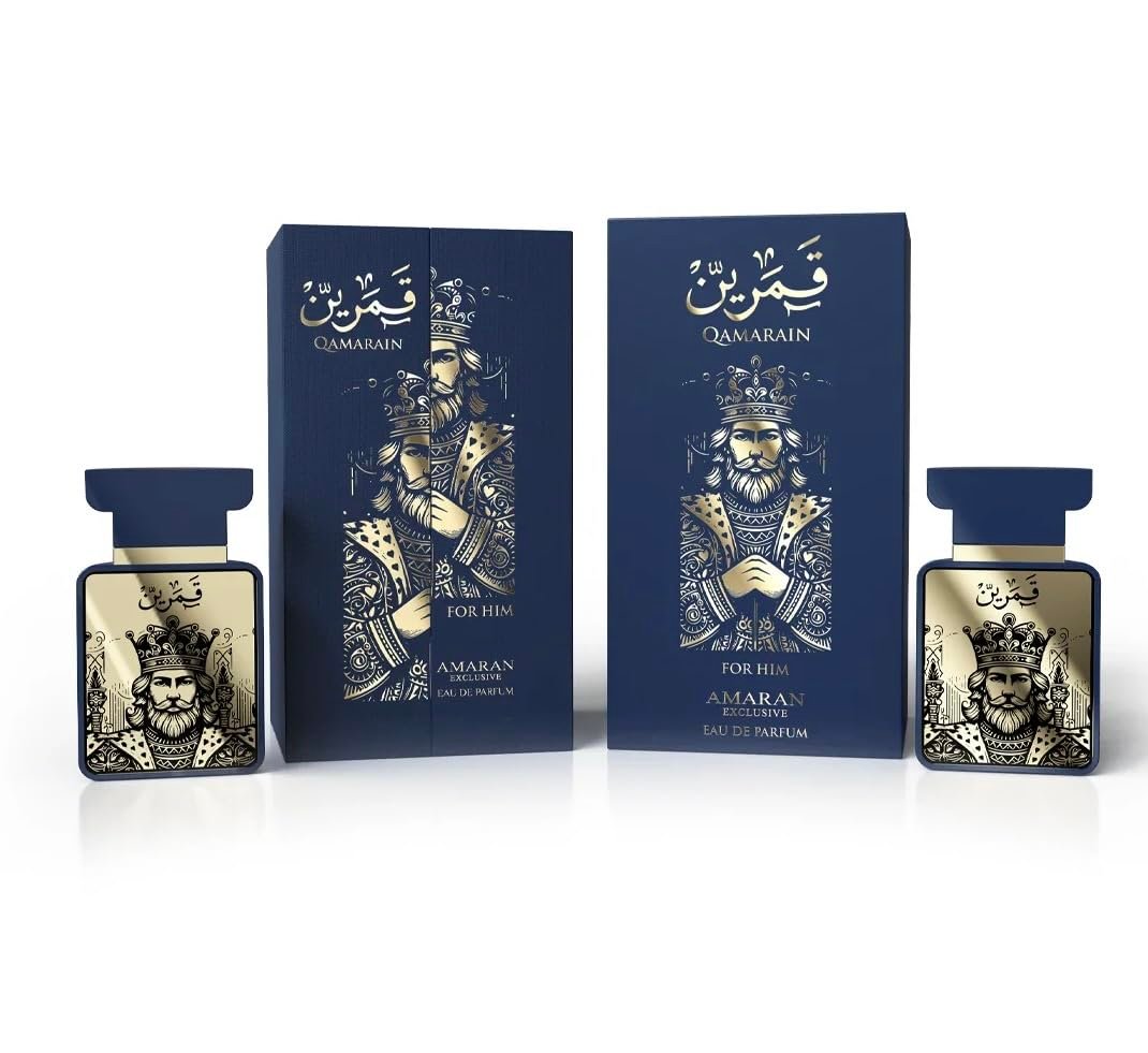 Qamarain For Him by Amaran Exclusive Eau de Parfum 100 ml – Herrenparfum | Orientalisch Eleganter Duft