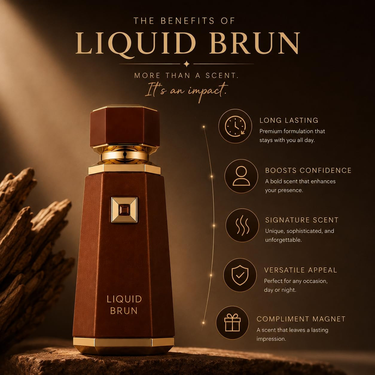 French Avenue Liquid Brun Eau de Parfum for Men 100ml