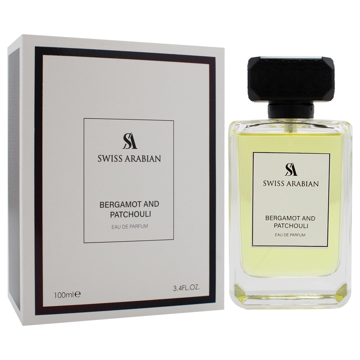 Swiss Arabian BERGAMOT AND CEDARWOOD EDP - For Him - 100ML