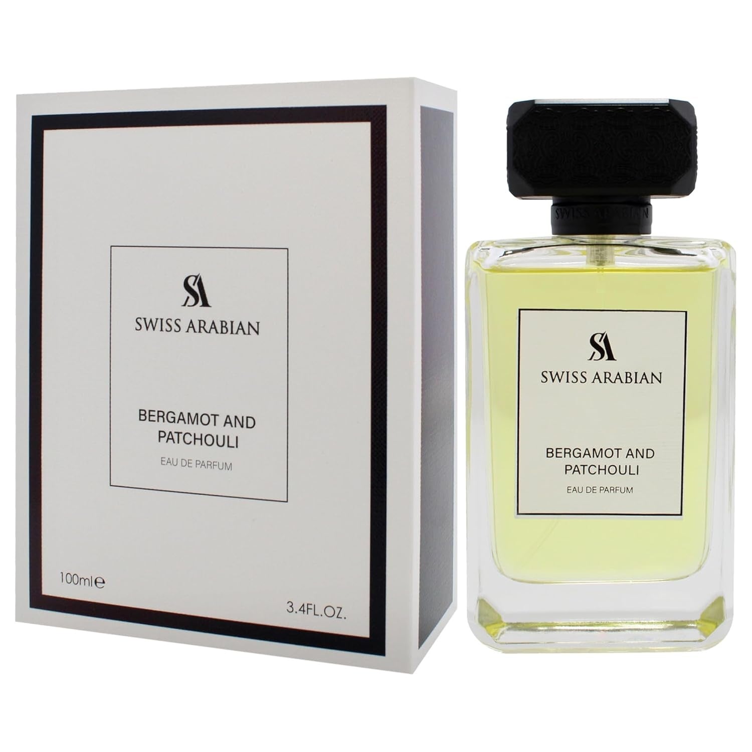 Swiss Arabian BERGAMOT AND CEDARWOOD EDP - For Him - 100ML