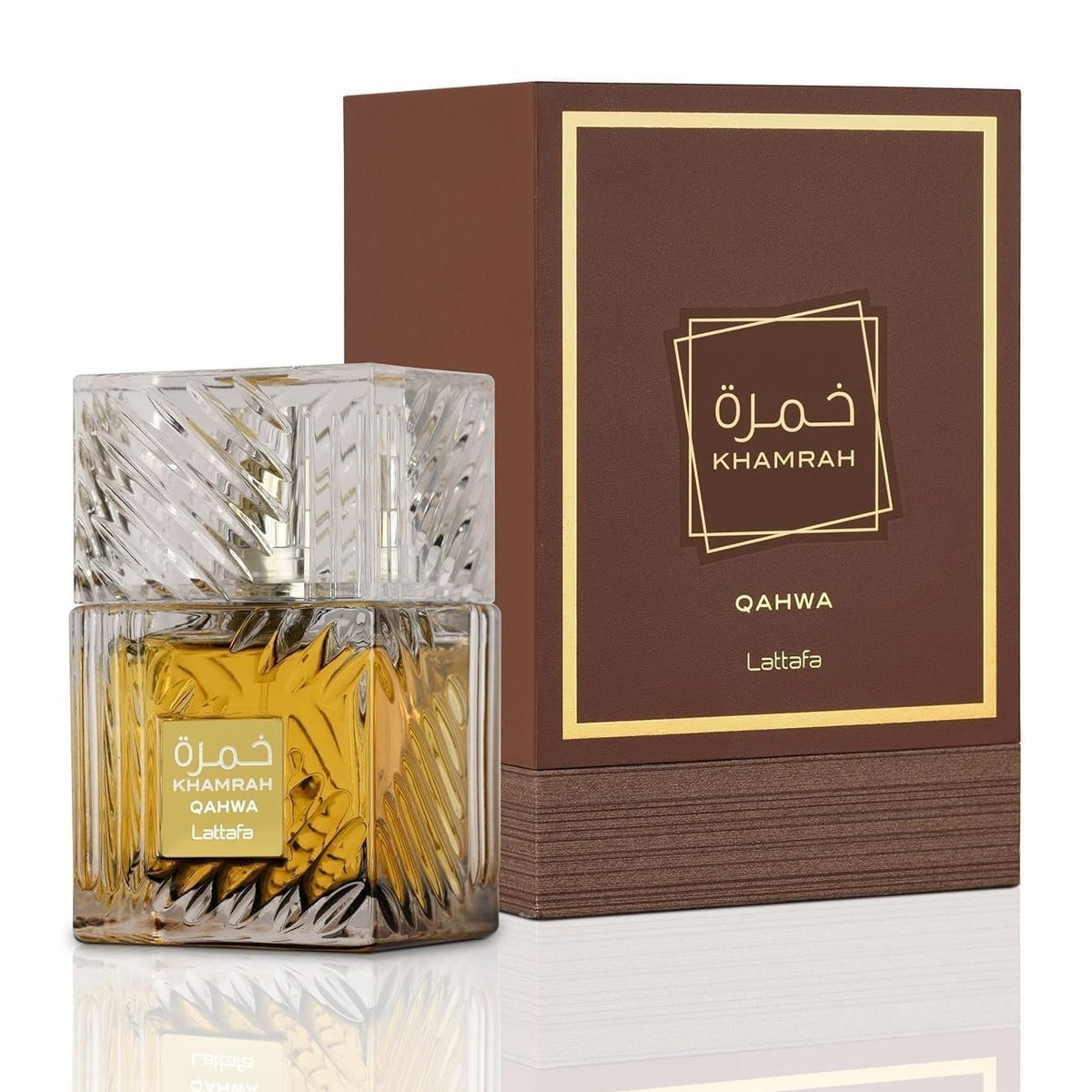 Lattafa Khamrah 100 ml Eau de Parfum – Unisex Parfum für Damen & Herren – Khamrah / Khamrah Qahwa / Khamrah Dukhan – Orientalisch, Süß & Würzig