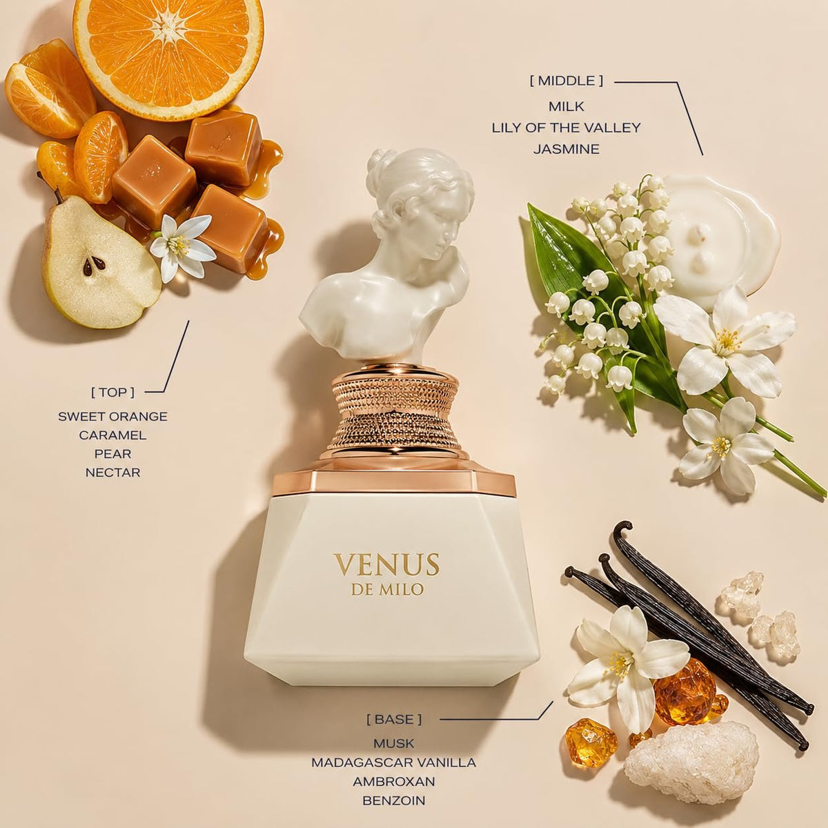 French Avenue Venus De Milo Eau de Parfum für Damen 100 ml (3,4 fl oz)