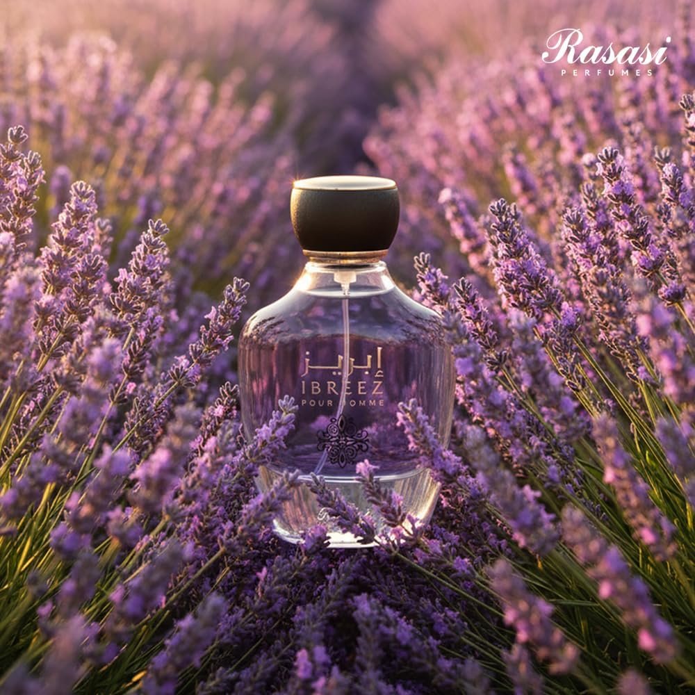 RASASI Ibreez Eau de Parfum Spray (100 ml) – Langanhaltendes arabisches Herrenparfum mit Zitrus-, Lavendel-, Bergamotte- und aquatischen Noten – Ein unverwechselbarer und raffinierter Duft für Männer.