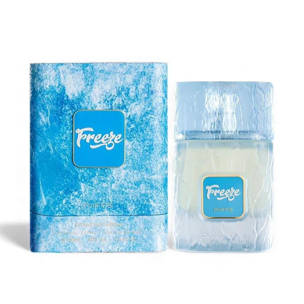 Riiffs Freeze Eau de Parfum 100ml (3,4oz) Unisex – Frischer & Intensiver Duft, Langanhaltendes Luxus Parfum für Damen & Herren