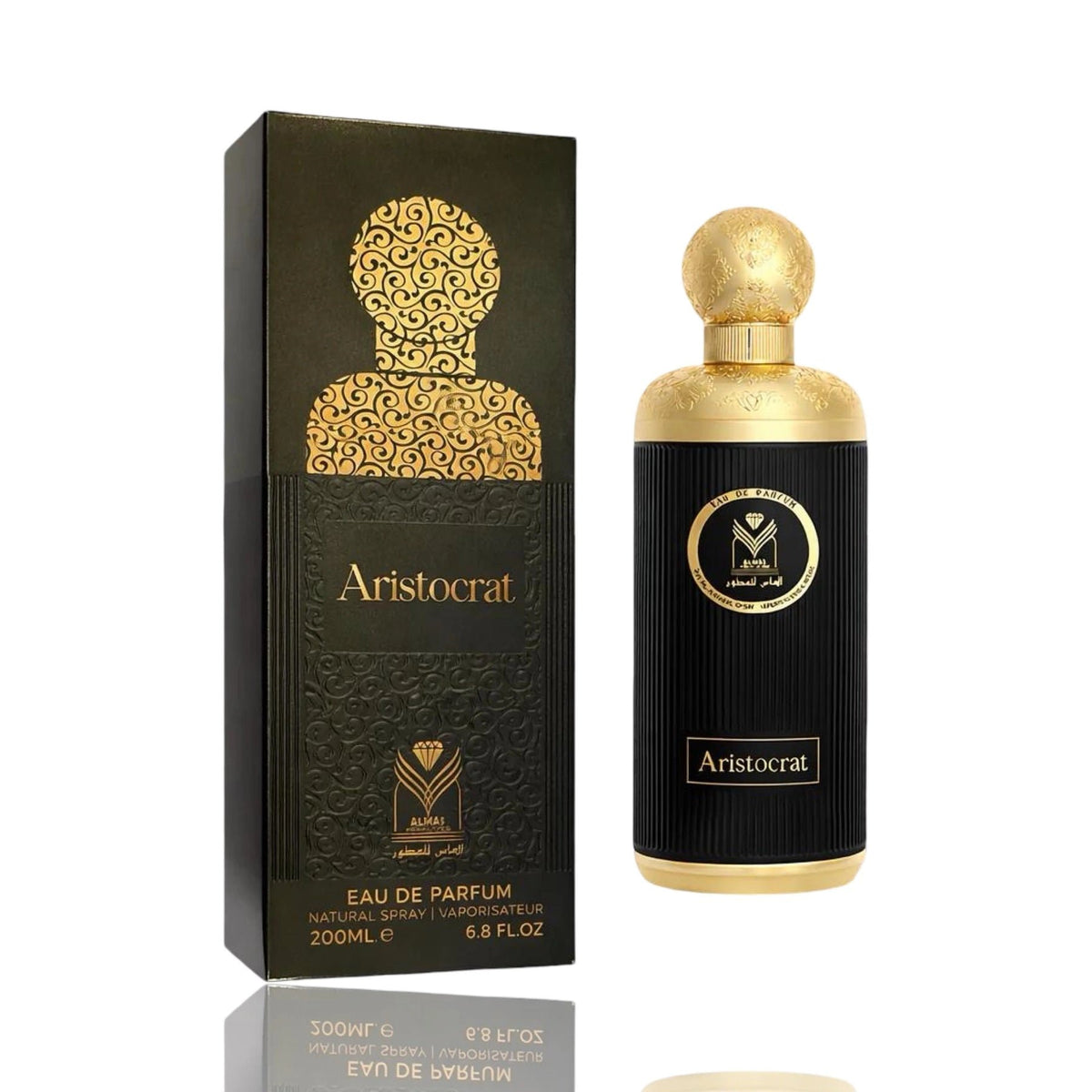 Almas Eau de Parfum 200ml – Novelty Men, Radiant & Aristocrat | Orientalischer Duft für Damen & Herren | Lang anhaltendes Parfum