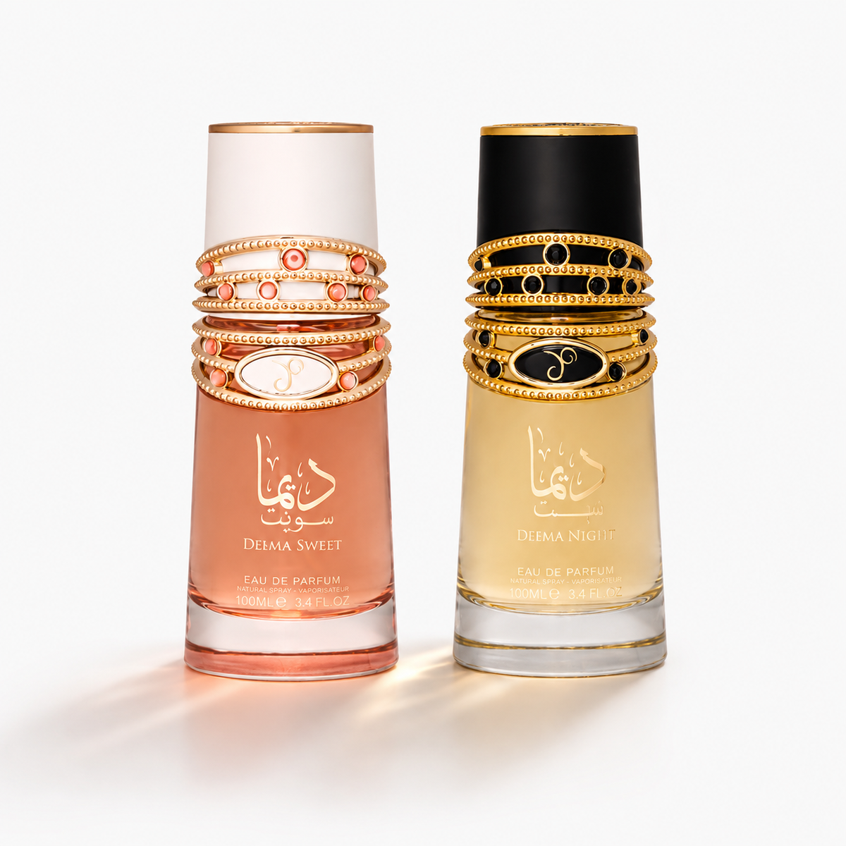 Almas Deema Sweet & Deema Night Parfum 100 ml Eau de Parfum, Damenduft & Herrenduft, Orientalisch