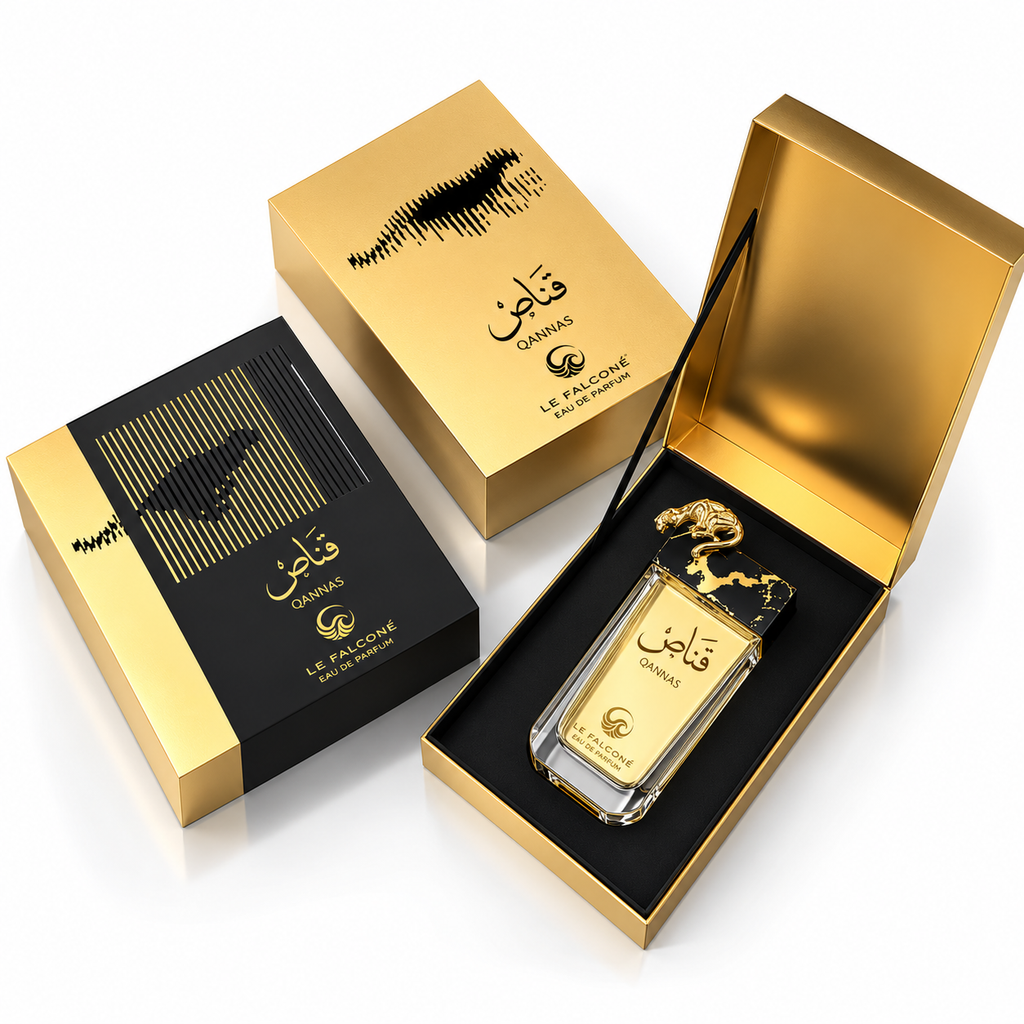 Le Falcone QANNAS Eau de Parfum für Herren – Aromatischer Duft