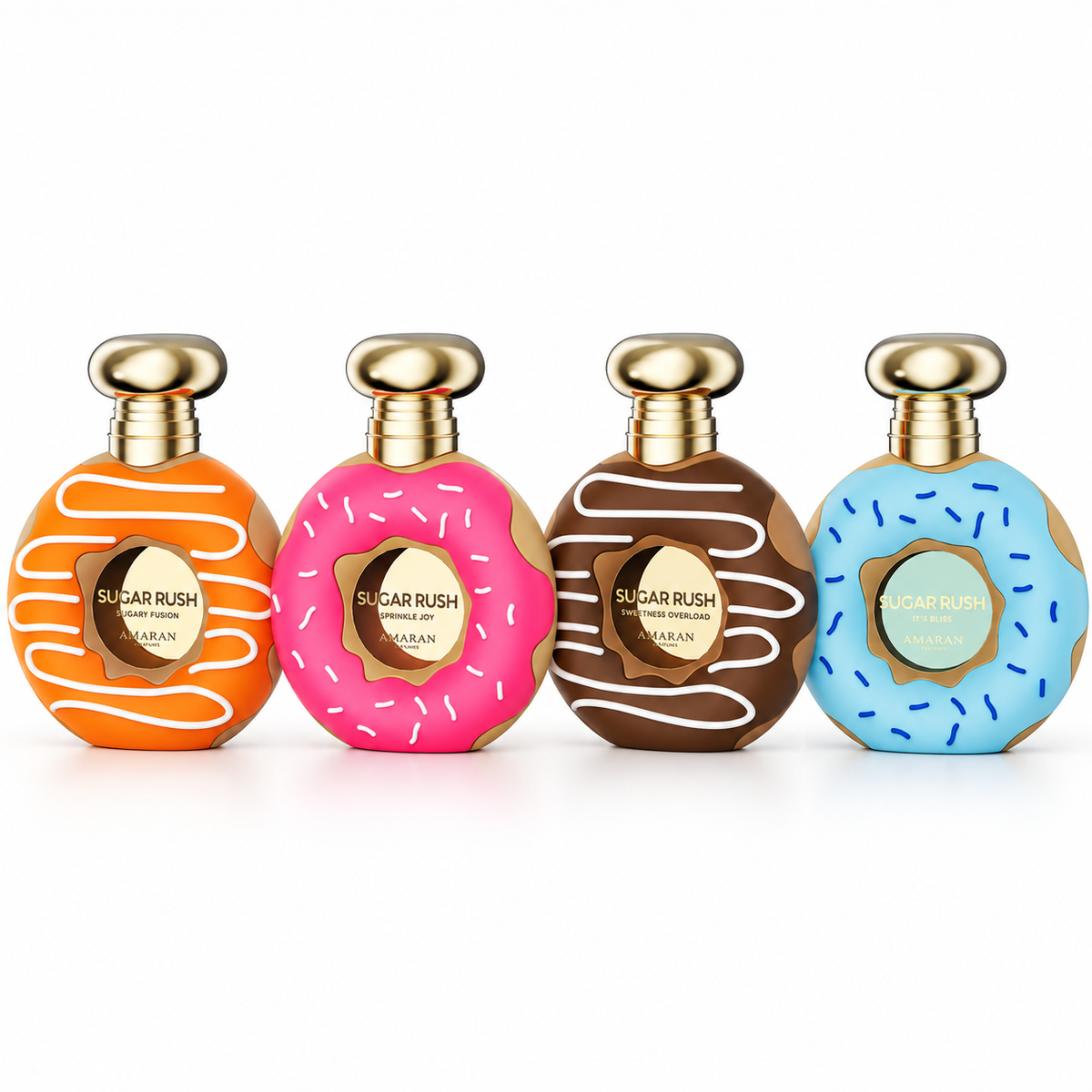 Amaran Sugar Rush Eau de Parfum 100 ml – It’s Bliss, Sweetness Overload, Sprinkle Joy & Sugary Fusion | Duftvarianten
