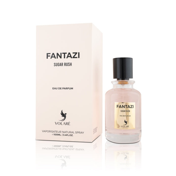 Volare Fantazi Sugar Rush | Gourmand Citrus Aromatic Eau de Parfum Unisex, 100 ml