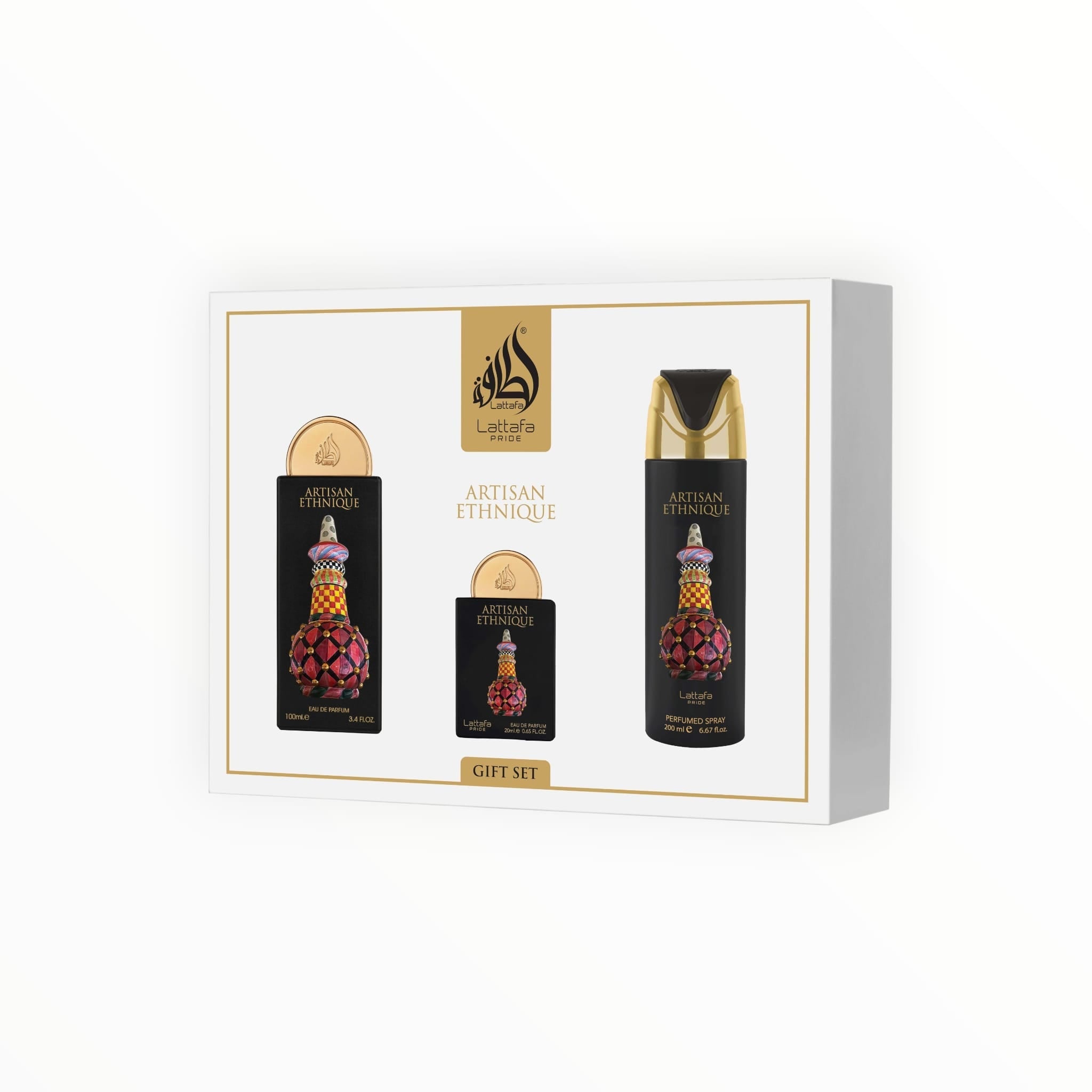 Lattafa Giftset Artisan Ethnique  3-Set