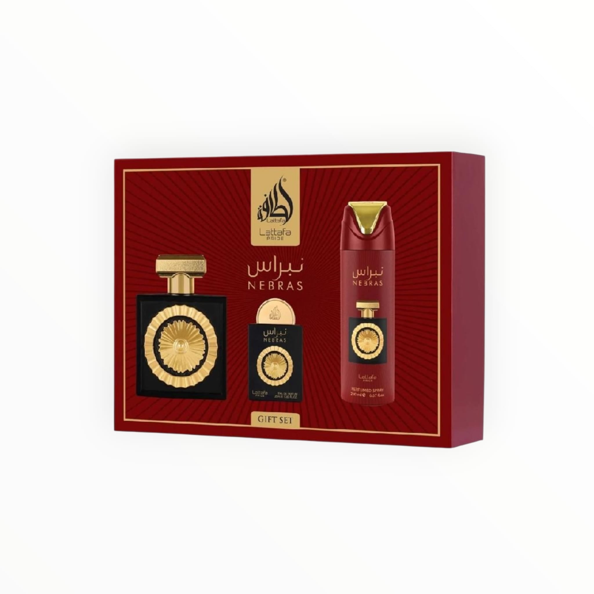 Lattafa Giftset Nebras  3-Set