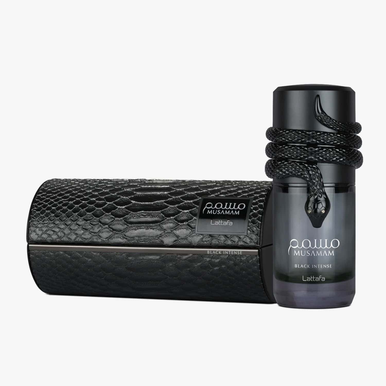 Lattafa Musamam Black Intense – Spicy, Woody, Amber, Aromatic – Eau de Parfum Spray Long-Lasting Fragrance for Unisex, 3.4 Ounce / 100 ml