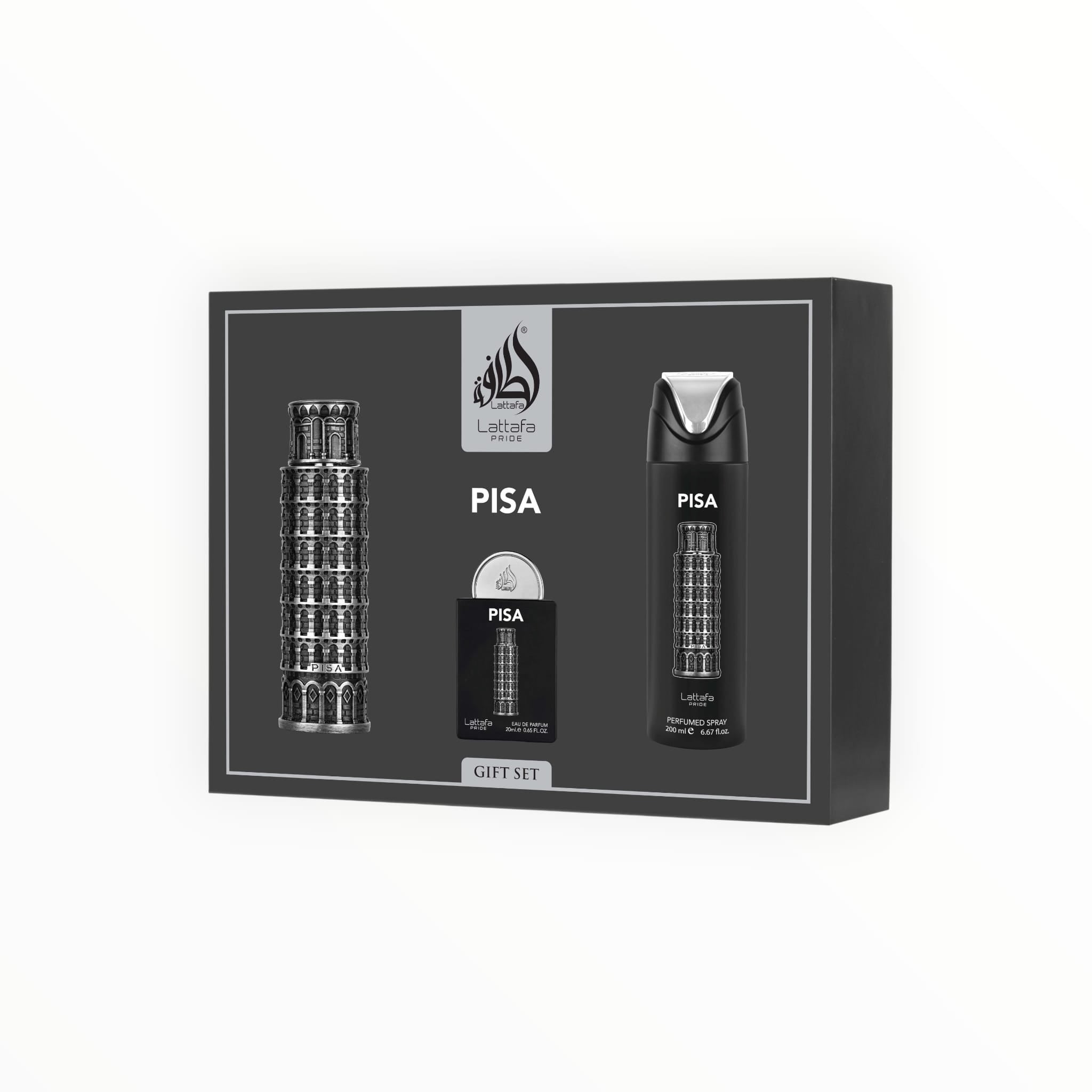 Lattafa Pisa Giftset 3-Set