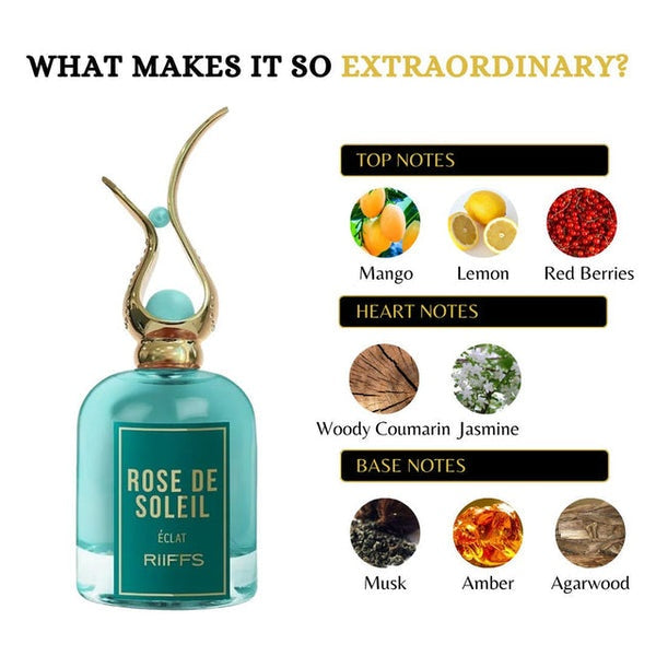 RIIFFS SPRAY ROSE DE SOLEIL ECLAT 100ML FP - EDP