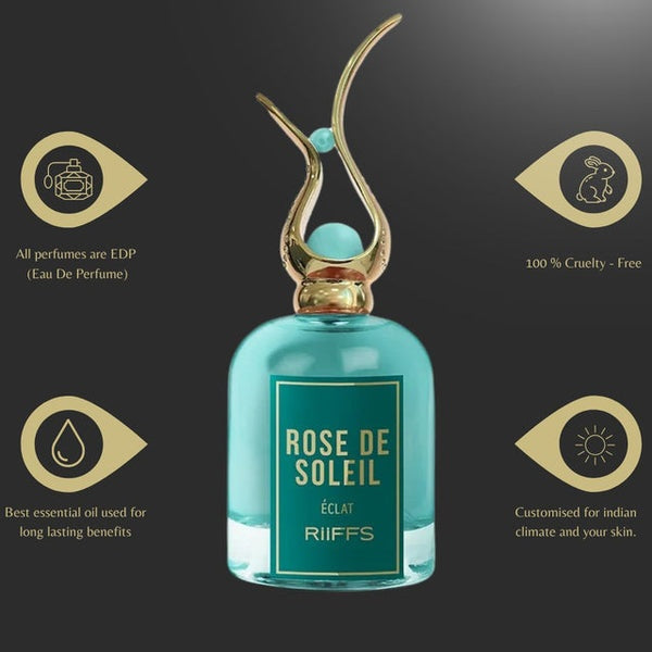 RIIFFS SPRAY ROSE DE SOLEIL ECLAT 100ML FP - EDP