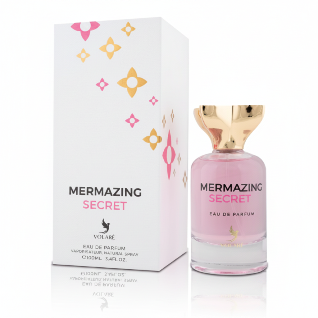 Volare, Mermazing Secret, Eau De Parfum for Women - 100ml | Soft Floral Perfume