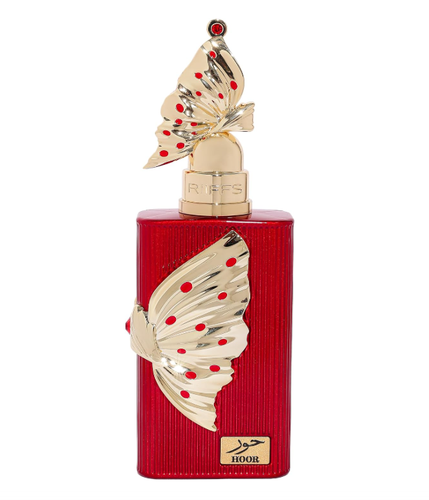 RIFFS HOOR & HULM Eau de Parfum 100ml – Oriental Damendüfte | Parfum mit Schmetterlingsflakon | Varianten