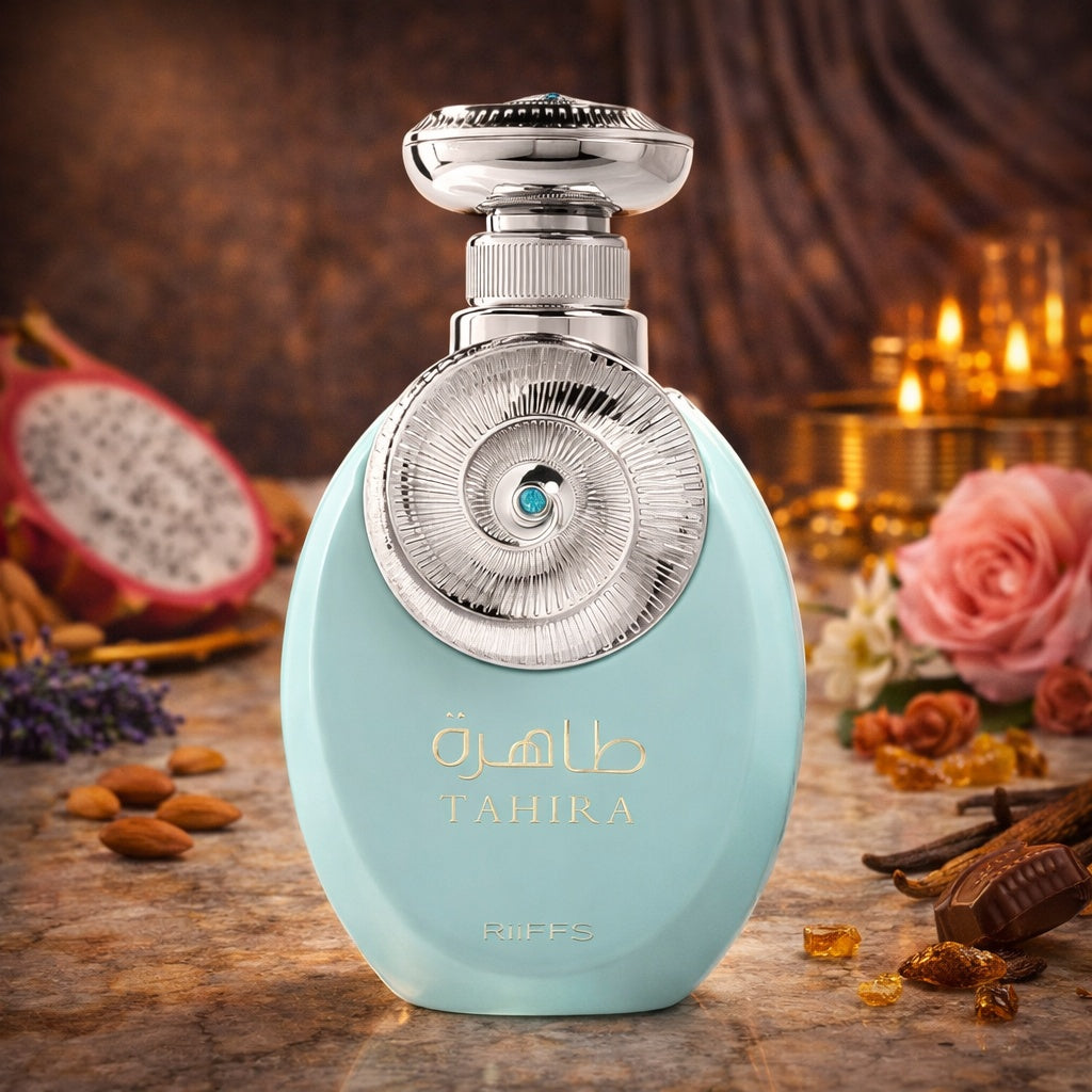 Riiffs Tahira Eau de Parfum Damen – Bergamotte, Jasmin & Vanille | Langanhaltender Arabischer Luxusduft | 100ml