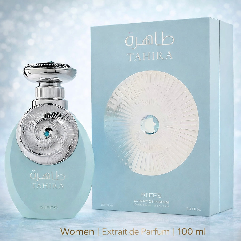 Riiffs Tahira Eau de Parfum Damen – Bergamotte, Jasmin & Vanille | Langanhaltender Arabischer Luxusduft | 100ml