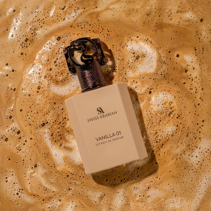 Swiss Arabian Vanilla 01 Extrait de Parfum 50ml | Vanille Karamell Kokosnuss Duft | Arabisches Gourmand Parfüm Damen – Langanhaltend & Intensiv