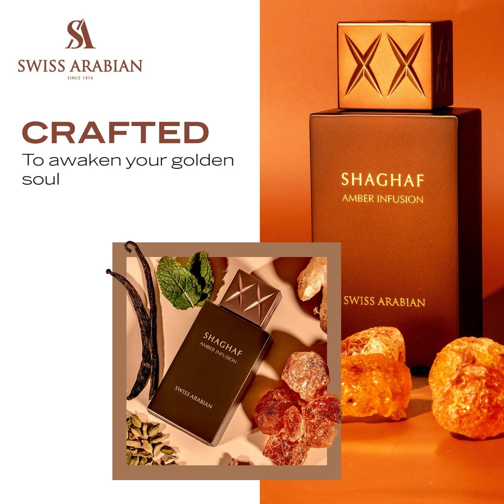 Swiss Arabian Shaghaf Amber Infusion 75ml