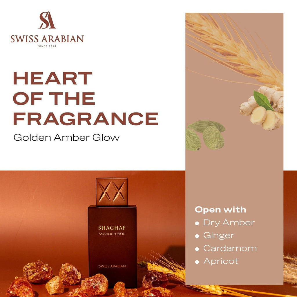 Swiss Arabian Shaghaf Amber Infusion 75ml