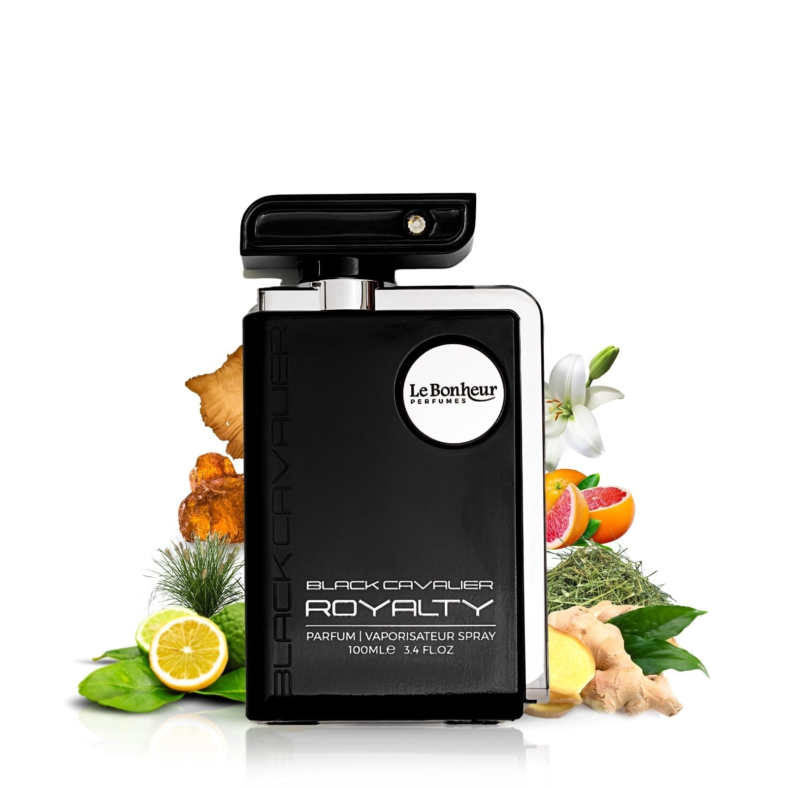 Le Bonheur BLACK CAVALIER ROYALTY Perfume Eau De Parfum 100ml