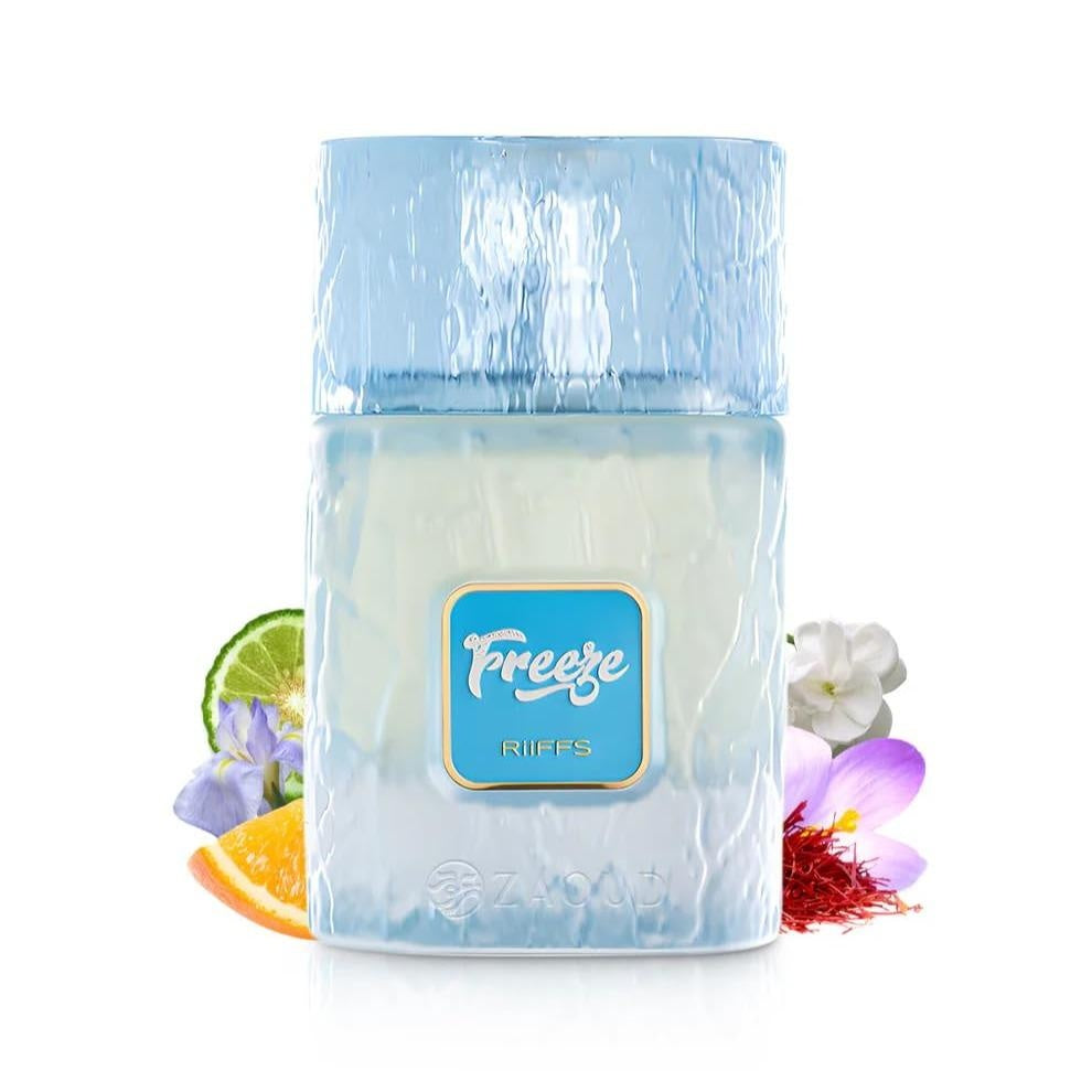 Riiffs Freeze Eau de Parfum 100ml (3,4oz) Unisex – Frischer & Intensiver Duft, Langanhaltendes Luxus Parfum für Damen & Herren