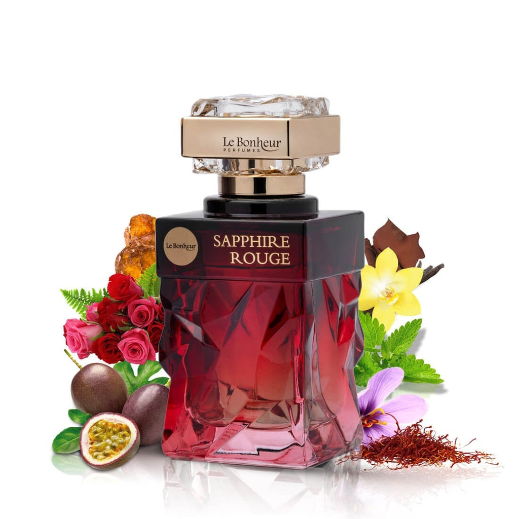 Le Bonheur SAPPHIRE ROUGE Perfume Eau De Parfum 100ml