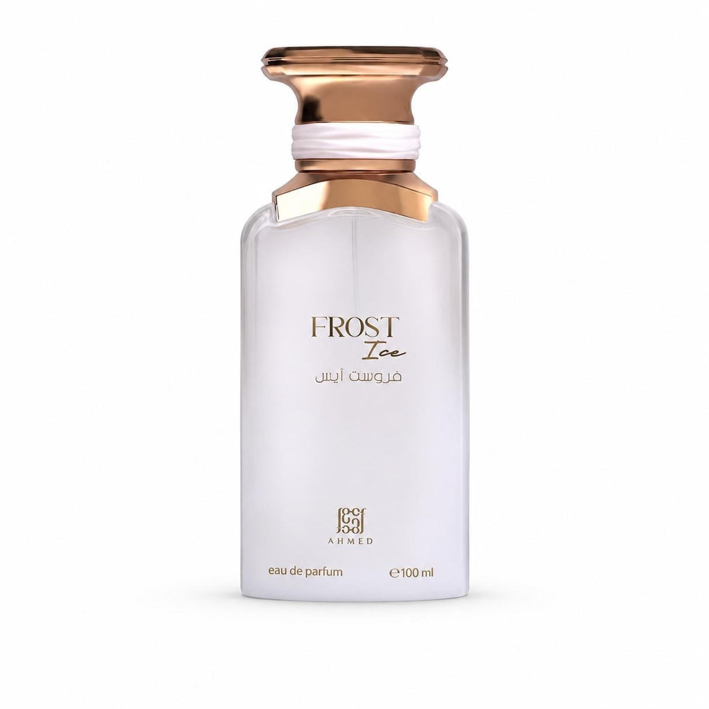 Ahmed Al Maghribi Frost Ice Eau de Parfum 100ml Unisex– Frischer Eisiger Duft, Zitrisch-Aquatisch & Langanhaltend,