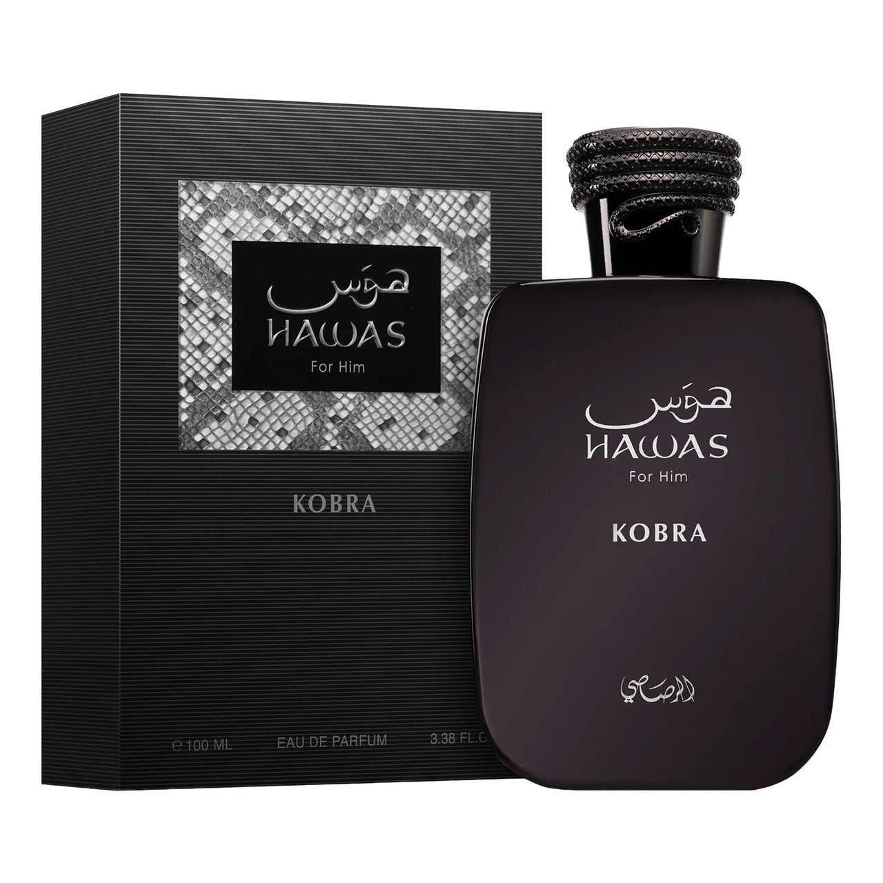 Hawas for Him Kobra by Rasasi - Men Perfume - EDP - 100 ml