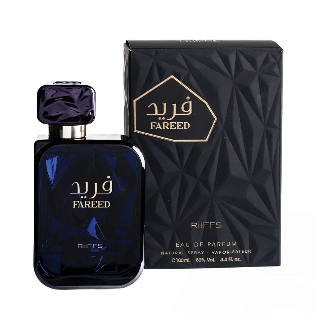 Riiffs Fareed Eau de Parfum 100ml – Orientalischer Luxusduft | Langanhaltendes Arabisches Parfum für Damen & Herren