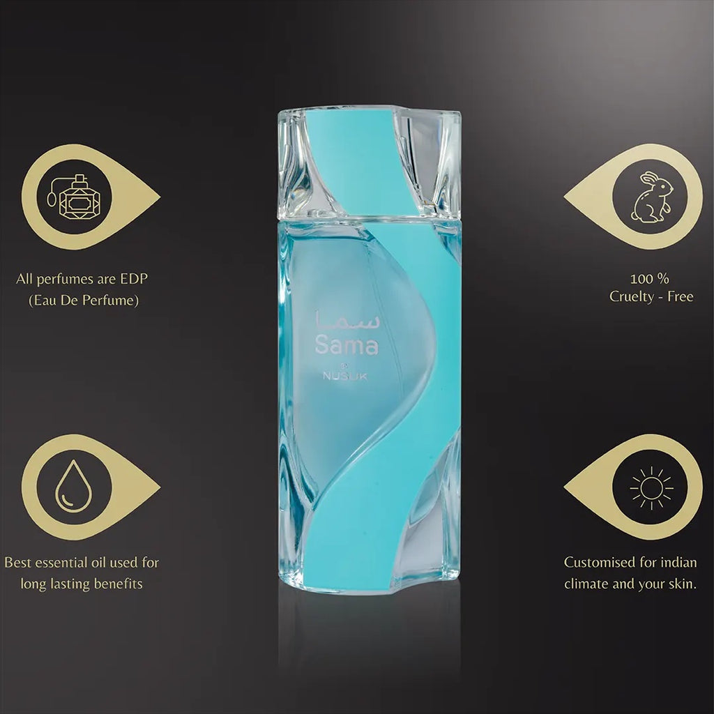 Riiffs Sama Eau de Parfum 100ml – Orientalischer Luxusduft | Langanhaltendes Arabisches Parfum für Damen & Herren