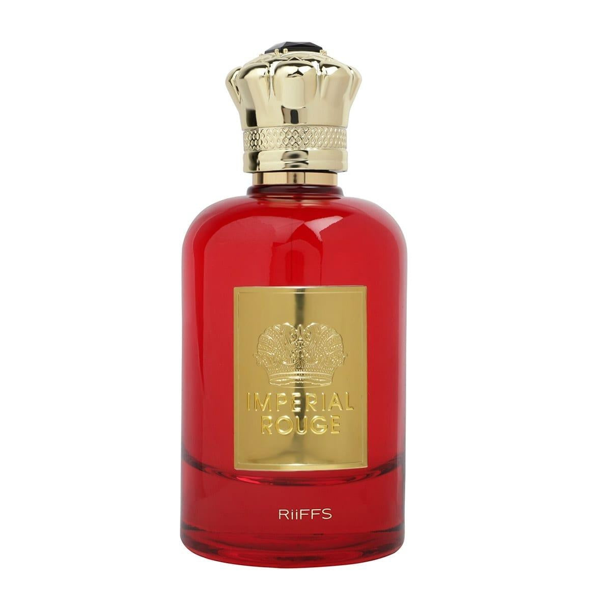 Riiffs Imperial Rouge Eau de Parfum 100ml Unisex – Fruchtig-Würziger & Orientalischer Duft, Intensiv & Langanhaltend, Luxuriöses Parfum für Damen & Herren